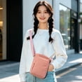 thumbnail image 5 of Crossbody Bag Small Multi Pocket Adjustable Strap Water Resistant Organizer Shoulder Bag Lightweight Daily Use Travel Work Commute Outdoor Essential Bag For Men Women Hands Free Carry, 5 of 6