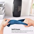 thumbnail image 4 of Silicone Case Cover for JBL Charge 5 Portable Bluetooth Speaker, Waterproof Carrying Pouch with Strap (Blue), 4 of 7