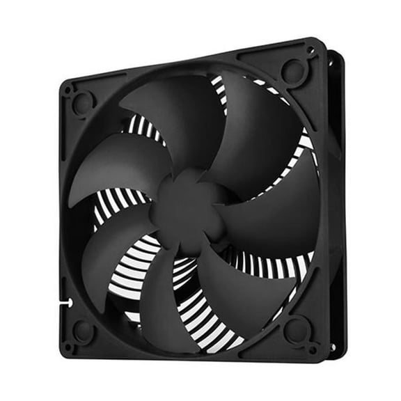 180 PWM Dual Ball Bearing Air Penetrator Frame Case Fan, Black