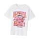 thumbnail image 3 of Camiseta de mujer Activewear moda impresa camisa blusa cuello redondo cómoda mamá SG, 3 of 8