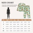 thumbnail image 4 of Sigee Meadow Plants And Butterflies for Women’s Pajama Sets Long-Sleeved Pjs Sets for Women 2 piece Sleepwear-X-Large, 4 of 7