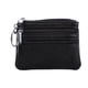 thumbnail image 1 of 1 bolso de mano de piel de vaca para guardar cosas, monedero con llavero., 1 of 7