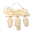thumbnail image 1 of Toystoory 3 juegos de colgantes de madera, adornos colgantes duraderos, atmósfera festiva elaborada, decoración colgante Eid para suministros para Decoración del hogar Toystoory HA011747-00, 1 of 6