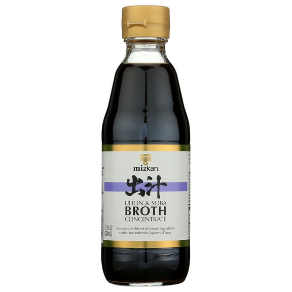 Pack of 12, Mizkan Udon and Soba Broth Concentrate, 12 fl oz