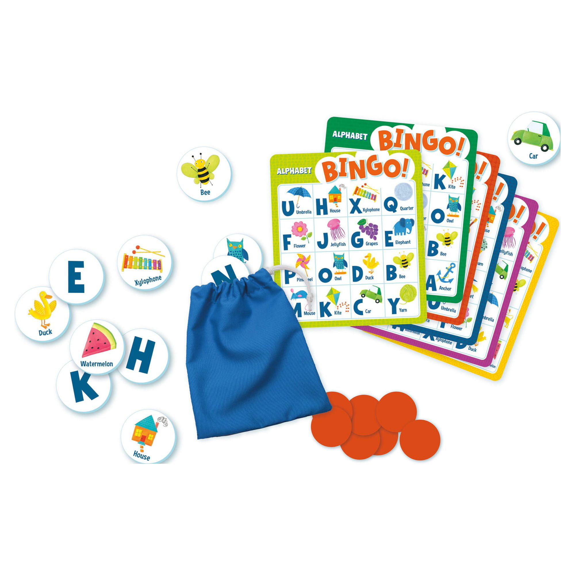Learn Letters and The Alphabet For Preschoolers - Alphabet Bingo🛡 ...