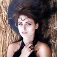 thumbnail image 5 of Boho Moon Head Chain Viking Crystal Crescent Moon Forehead Chain Halloween Circlet Headband Prom Party Festival Hair Accessories for Women and Girls(Retro gold), 5 of 11