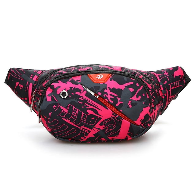 Riñonera con cremallera para cinturón, para hombre y mujer, de tela Oxford, informal, creada con maestría