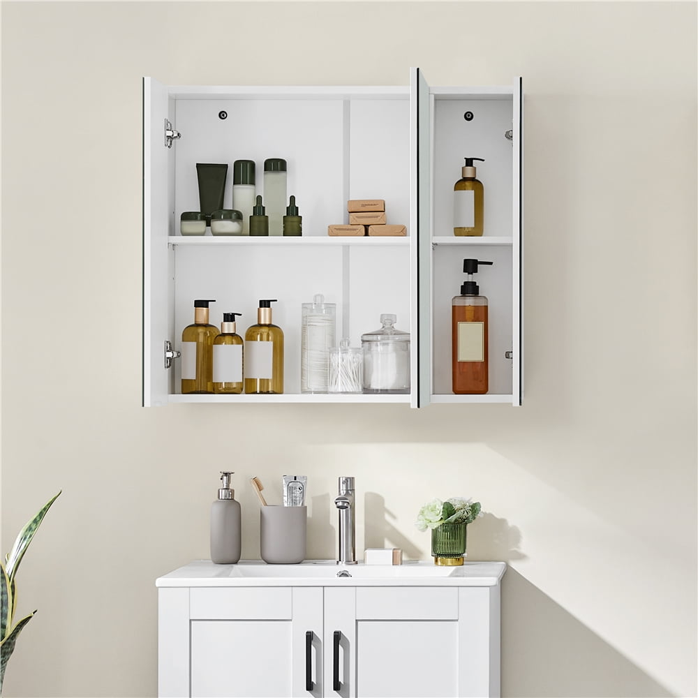 Premium Multipurpose Wall Mounted Storage Cabinet With Mirror, 6 Shelves At U20b9 599/piece In Bodhan