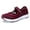 Red, variant on Sexy Dance Wide Width Mary Jane Shoes Women's Casual Walking Runing Sneakers Flat Shoes