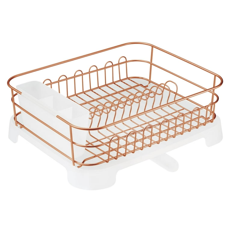 Stylish Sturdy Oil Rubbed Bronze Metal Wire Small Dish Drainer Drying Rack  – Neat-O