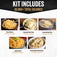 thumbnail image 3 of Ready Hour, Emergency Meal Entrées, Real Non-Perishable Meals, 25-Year Shelf Life, Portable Flood-Safe Container, 120 Servings, 3 of 5