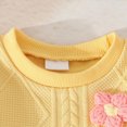 thumbnail image 6 of HFHAPW Toddler Kids Girl Fall Clothes Graphic Long Sleeve Sweatshirt Shirt and Pants Set 2Pcs Outfits for Girls,6-12 M, 6 of 9