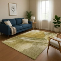 Addison Rugs Mayfield Premium Machine Washable Transitional Abstract Wheat Rectangle Rug, 10' x 14'