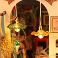 thumbnail image 5 of 1/12 Scale Dollhouses Chandelier Miniature Furniture Pretend Play for Kids Doll House Furniture Model for Dollhouses, 5 of 6