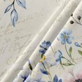thumbnail image 4 of Blue Spring Floral Round Tablecloth 60 Inch - Summer Botanical Waterproof Fabric Table Cloth Protector, Flowers Vintage Tablecloths Washable Table Cover for Kitchen Banquet Coffee Table, 4 of 6
