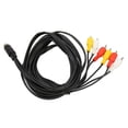 thumbnail image 3 of DIN 9 PIN A 6 Cable, material PVC Video Video Compuestón Señal Transparente de Cable Tensión de Baja Pérdida Para Receptor AV, 3 of 7