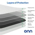 thumbnail image 6 of onn Privacy Glass Screen Protector for iPhone® 17 Pro, Made with Durable Glass by Corning™ for Ultimate Protection, Includes Easy Application Tray, 6 of 8