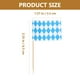thumbnail image 5 of 200 PCS Picga de dientes Flag Cupcake Picks Fruit Sticks Party Pasting Pasteler Toppers, 5 of 5