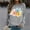 Grey, variant on Womens Fashion Autumn And Winter Dandelion Printed Long Sleeve Round Neck Casual Sports Loose Sweatshirt Hoodie Women Light Sweatshirts Women Extra Long Sweatshirts Women Journey Sweatshirts for Women