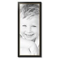 thumbnail image 2 of ArtToFrames 13x33 inch Black Velvet with Gold Picture Frame, Black MDF Poster Frame (4690), 2 of 7