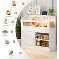 thumbnail image 5 of ELECWISH Hamster Cage with Storage Cabinet Small Animal Cage, Easy View Acrylic Panels, Large Habitat for Hamsters, Guinea Pigs, Rabbits, Hedgehogs, 5 of 7