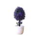 thumbnail image 4 of Bearachild Bonsai artificial Simulación Árbol Maceta Adornos de Plantas falsas Maceta decorativa para decoración de oficina Púrpura Type2 NO2, 4 of 6