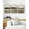 thumbnail image 4 of Vintage 11x14in3pcs Natural Framed Landscape Wall Art Prairie in Full Bloom Wall Prints Classic Retro Farmhouse Decorations for Living Room Bedroom, 4 of 7