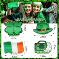 thumbnail image 2 of Accesorio para el cabello para la fiesta irlandesa del Día de San Patricio: Sombrero verde con tréboles de la suerte y pinza para la ropa. ¡Consigue la pinza!, 2 of 2