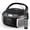 Black, variant on Cassette Boombox CD Player Combo with Bluetooth and Remote,Stereo Speakers,FM Radio,Tape Recording.