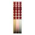thumbnail image 4 of 1 ct Brilliant Round Cut Simulated Ruby 18K White/Rose/Yellow Gold Stackable Band SZ 7.25, 4 of 6