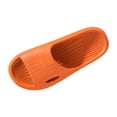 thumbnail image 5 of HEWUQI Slide Shower Shoes for Men Women Non Slip Holes House Slippers Bathroom Pool Gym Students College Dorm Quick Drying Comfortable Sandals Orange Size 8, 5 of 5