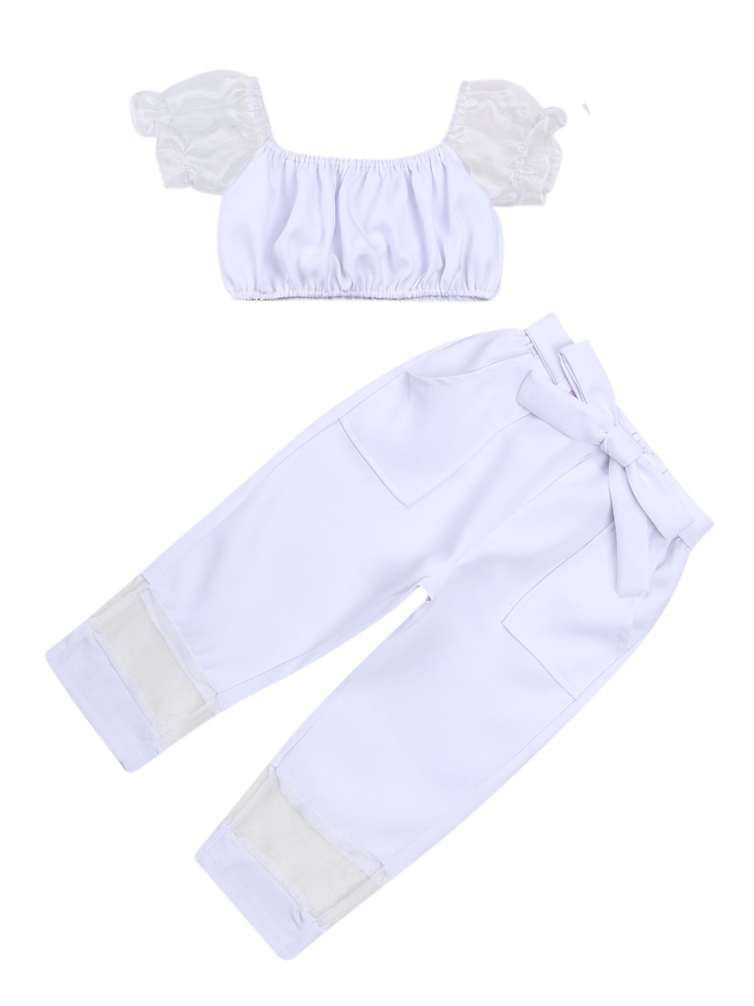 Details about  / Doll Clothes 3-PC Blue Lace Top White Denim Shorts fits American Girl *e