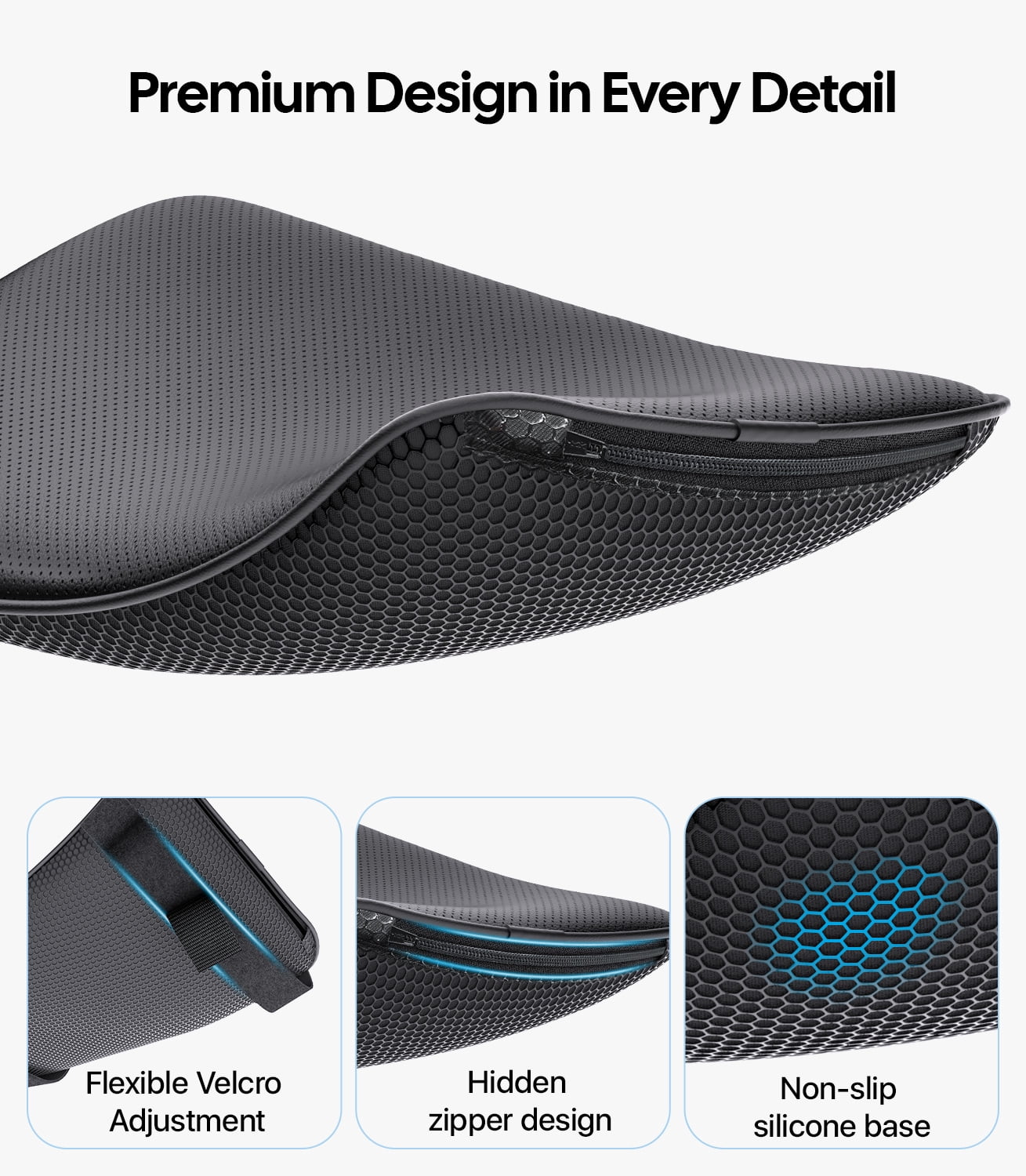 Wigoo Center Console Lid Cover for Tesla Model Y Juniper 2025-2026 & Model 3 Highland 2024-2026 (Standard, Premium & Performance), [Soft Support] Nappa Leather Armrest Protector Cover, Black