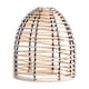 thumbnail image 2 of Cubierta de luz de araña Retro tejida, pantalla de lámpara hecha a mano, decoración elegante, cubierta para farol de techo, pantalla tejida para sala, 2 of 9