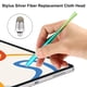 thumbnail image 5 of Pens Tips 10pcs Replacement Mesh Fiber Tips M5x0.8 Thread Anti-scratch for Capacitive Touch Screen Pens, 5 of 8
