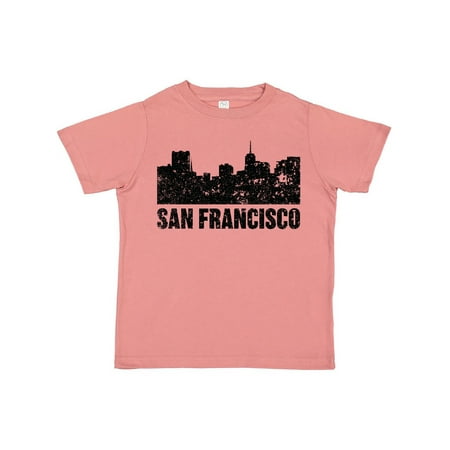 

Inktastic San Francisco Skyline with Grunge Gift Toddler Boy or Toddler Girl T-Shirt