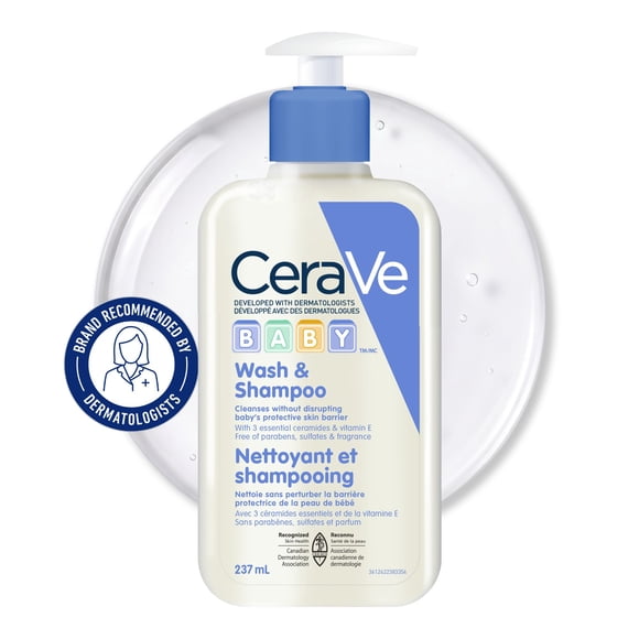 CeraVe Baby Wash & Shampoo, 237ml