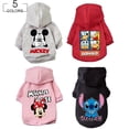 thumbnail image 2 of Disney Winter Pet Dog Clothes Cute Mickey Minnie dogs hoodies ShopWise Round, 2 of 20