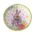 thumbnail image 3 of Garden Bunny DaddyUtility Bandeja de servicio para el hogar con forma de conejo Vajilla decorativa con estampado esquí esquí Gafas de esquí, 3 of 5
