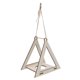 thumbnail image 2 of Plant Hanger Ins Style Modern Wood Geometric Hanging Plant Holder for Garden Patio Office Home Decor, 2 of 5