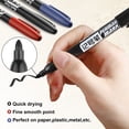 thumbnail image 2 of Rotuladores permanentes Thenshop, 300 unidades, impermeables, punta fina, 2 of 6
