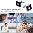 thumbnail image 4 of 5 pares de gemelos, gemelos Lictin para hombre, para camisa, reloj, movimiento de acero inoxidable, para bodas, negocios, comerciales, 4 of 5