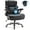 Black, variant on WOSDOM Big and Tall Office Chair 700lbs, Large High Back Executive Chair with Extra Wide Seat, Heavy Duty Rocking Computer Chair, 3D Flip Arms, Adjustable Lumbar Support, Brown