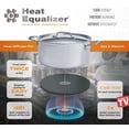 thumbnail image 3 of 9.25 inch Cast Iron Heat Equalizer-Heat Diffuser Plate for Gas & Electric Stoves | Even Heat Distribution & Simmer Plate-even cooking-Durable Heat Tamer for Burners & Cooktops, 3 of 5