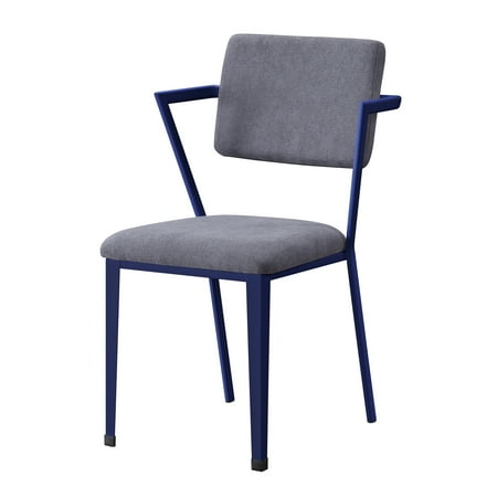 office chair grey and blue product