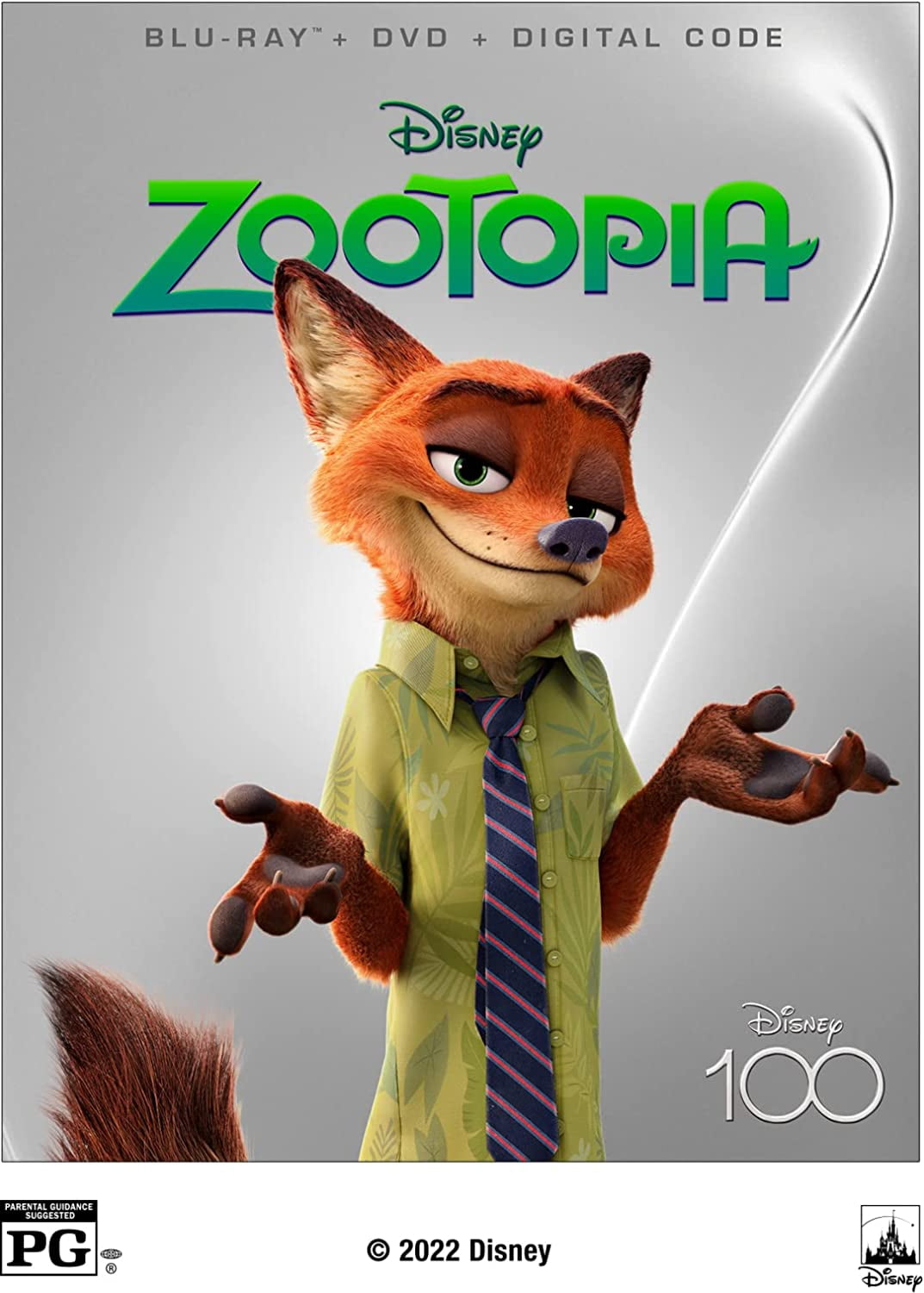 Zootopia (Blu-ray + Digital Code) - Walmart.com