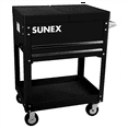 thumbnail image 2 of SUNEX Compact Slide Top Utility Cart, Black, 2 of 3