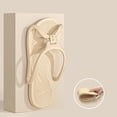 thumbnail image 2 of NOKIO Foldable Travel Slippers Non-S𝗅ip Hotel Vacation Sandals Lightweight Portable Home Slides Wate𝗋proof Quick-Drying Sandles for Bathroom Shower Footwear, 2 of 6