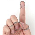 thumbnail image 3 of 8pcs Guitar Finger Pick Set - Stainless Steel, 3 of 5