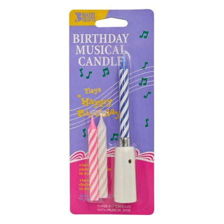 Musical Birthday Candle Candles Walmart Com